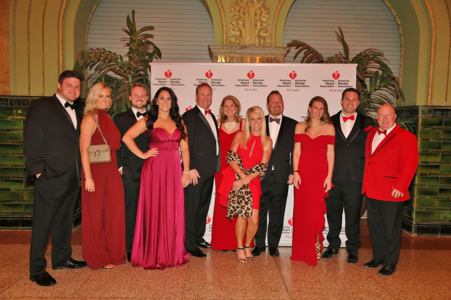Austin Stolzer, Kelly Panzitta, Michael Patterson, Madelyn Kemper, Dave Lee, Elaine Lee, Kim Rogers, Mike Rogers, Elizabeth and Nick Conway, Charlie Hartung